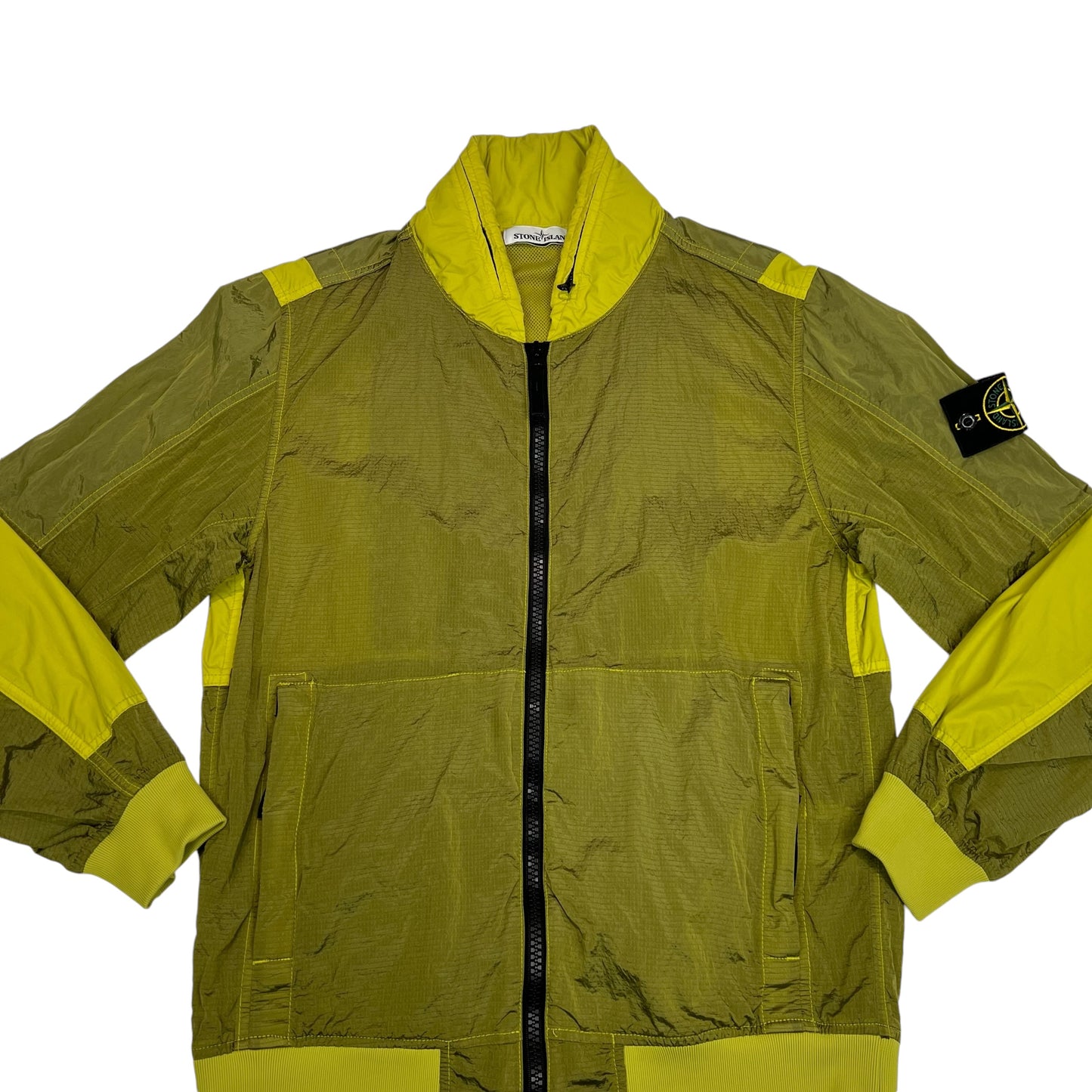 Stone Island Green Nylon Metal Watro Ripstop Jacket