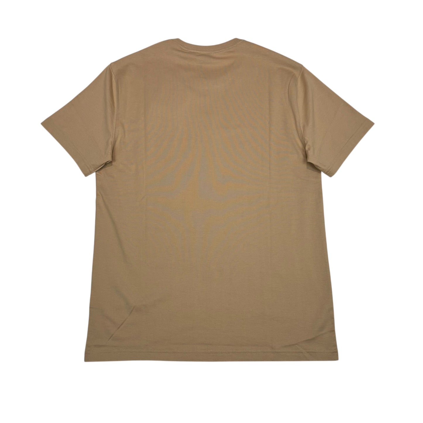 Burberry Beige Logo-Embroidery Tshirt