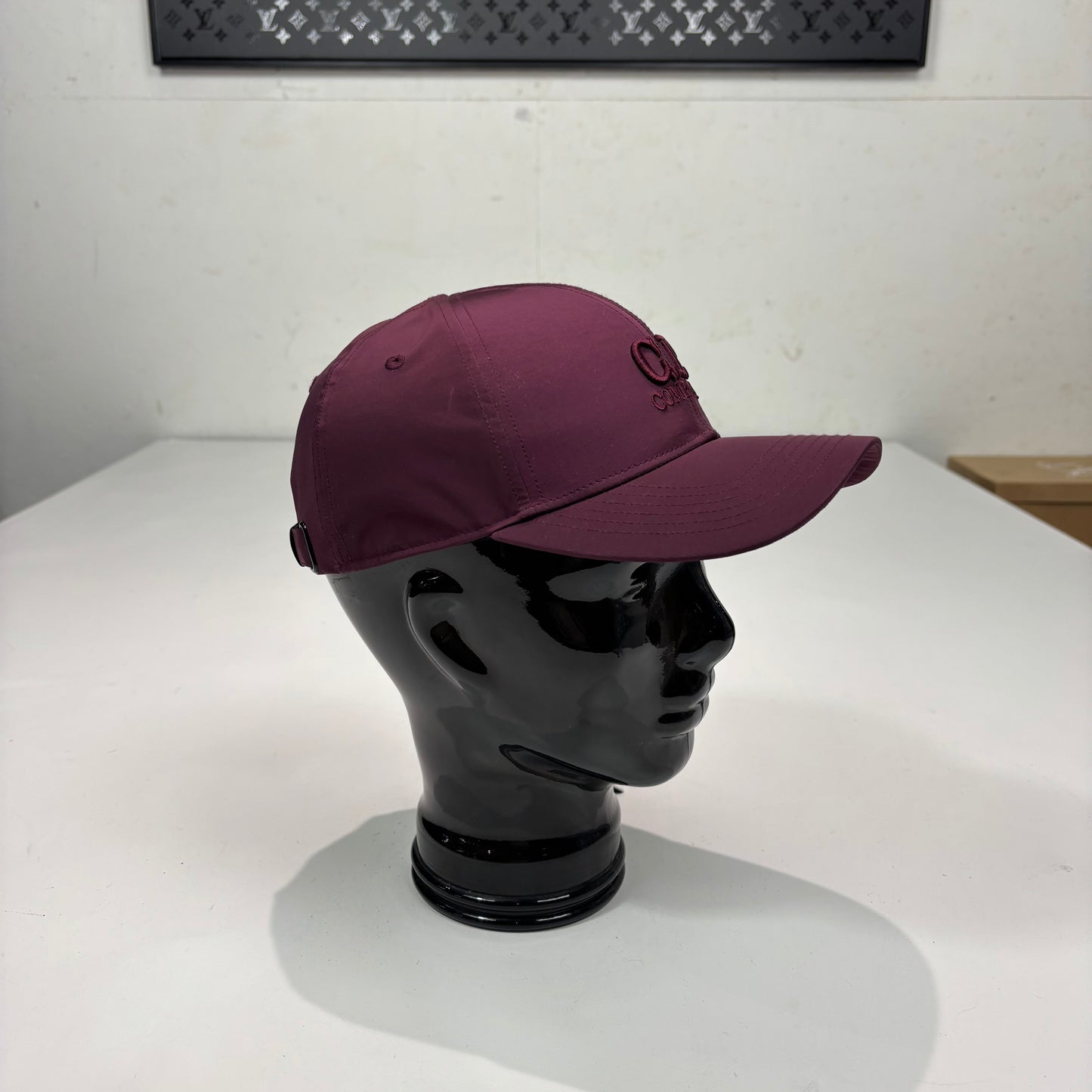 CP Company Purple Logo Embroidery Hat