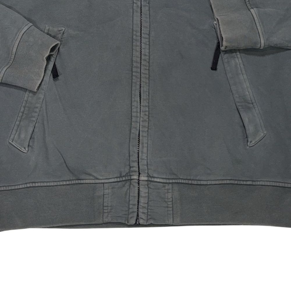 Stone Island With Tuck Away Hood Grey Hoodie