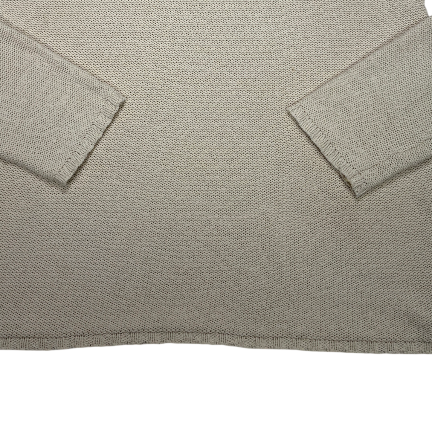 Stone Island Knit Green Edge Beige Jumpers