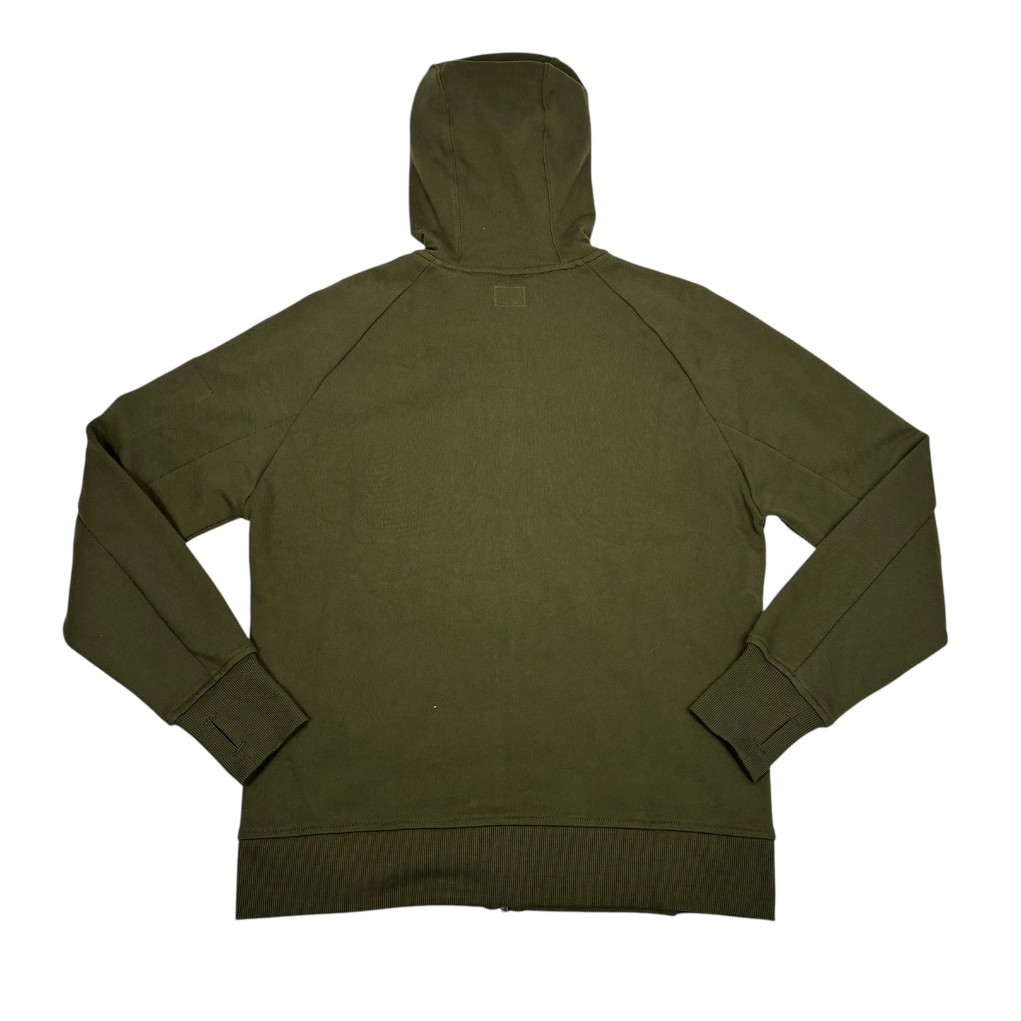 CP Company Duck Green Single Goggle Hooded Zip Up Jacket