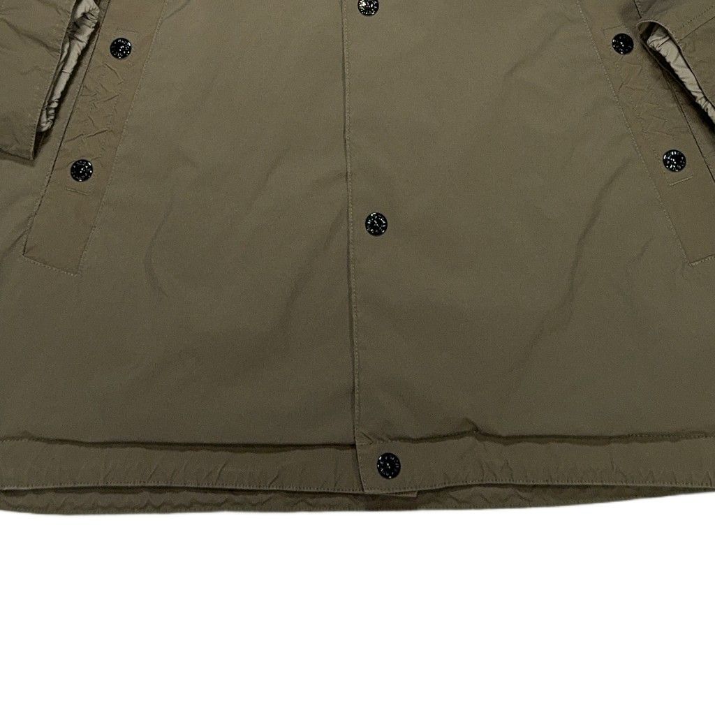 Stone Island Light Compact Touch Poly-TC Coach Jacket – Green