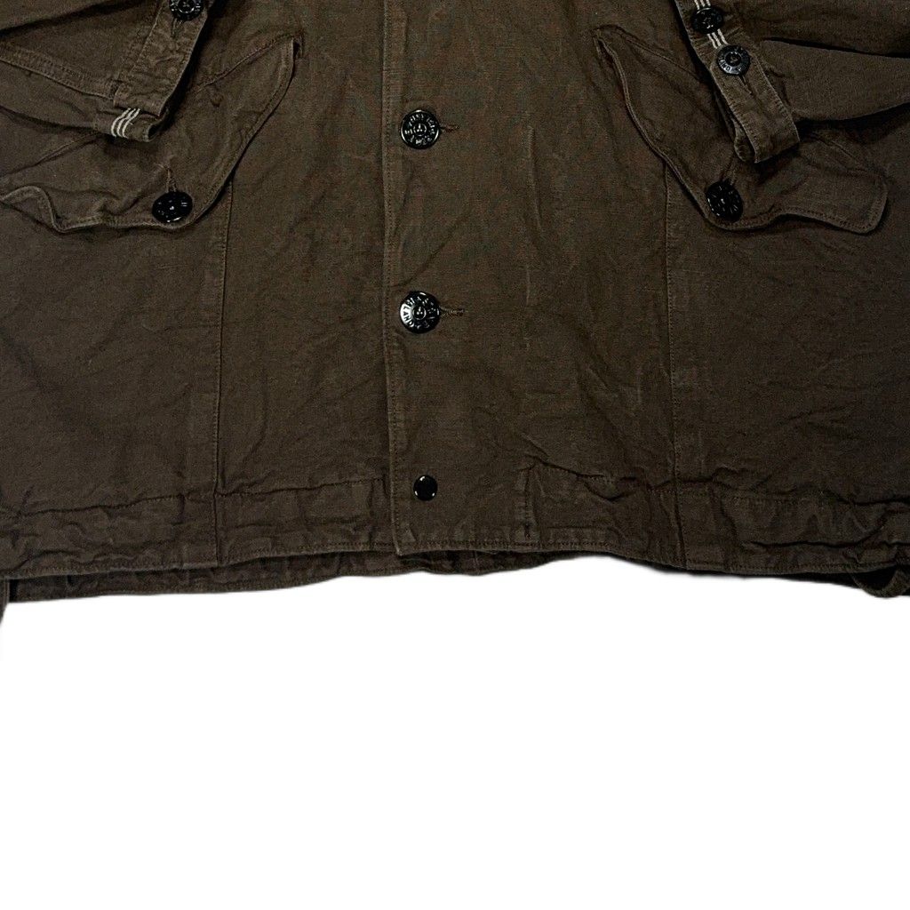 Stone Island Stand-Collar Utility Jacket – Brown
