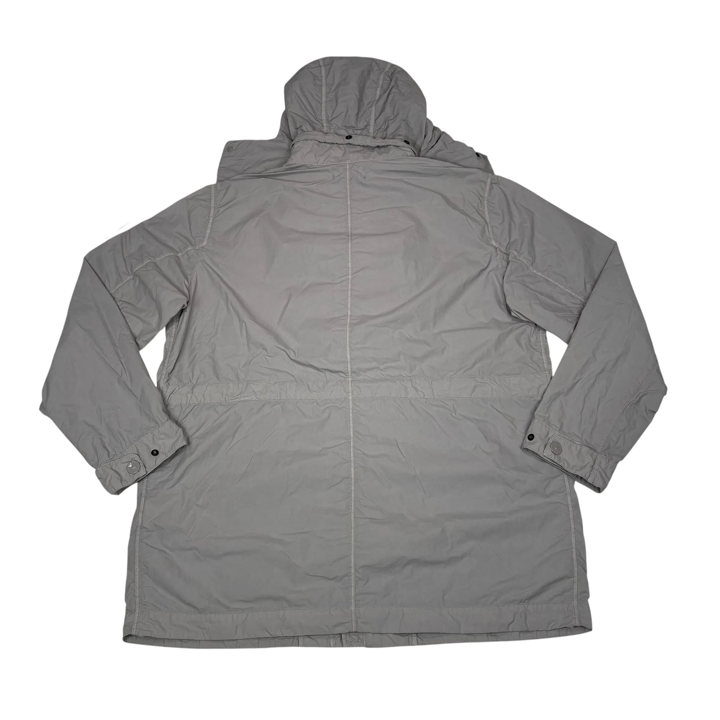 Stone Island Grey Nylon Smerigliato Ghost Piece Jacket