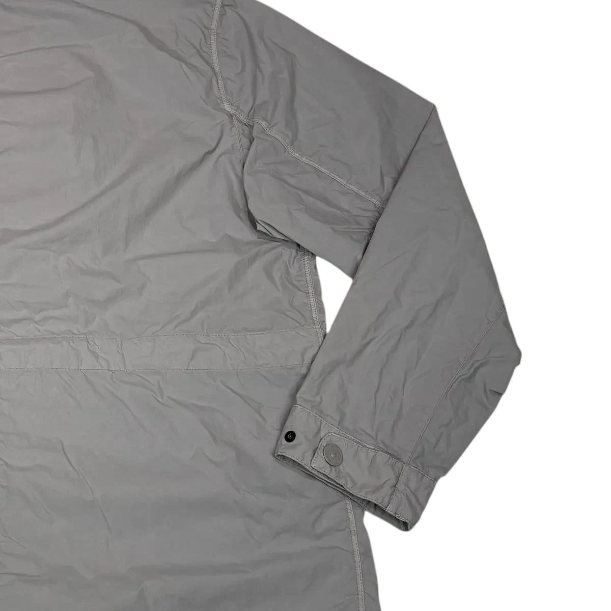 Stone Island Grey Nylon Smerigliato Ghost Piece Jacket