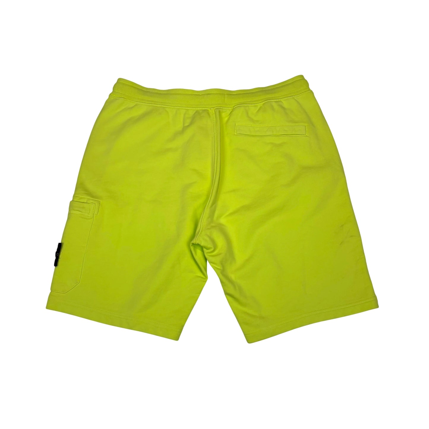 Stone Island Yellow Cotton Shorts