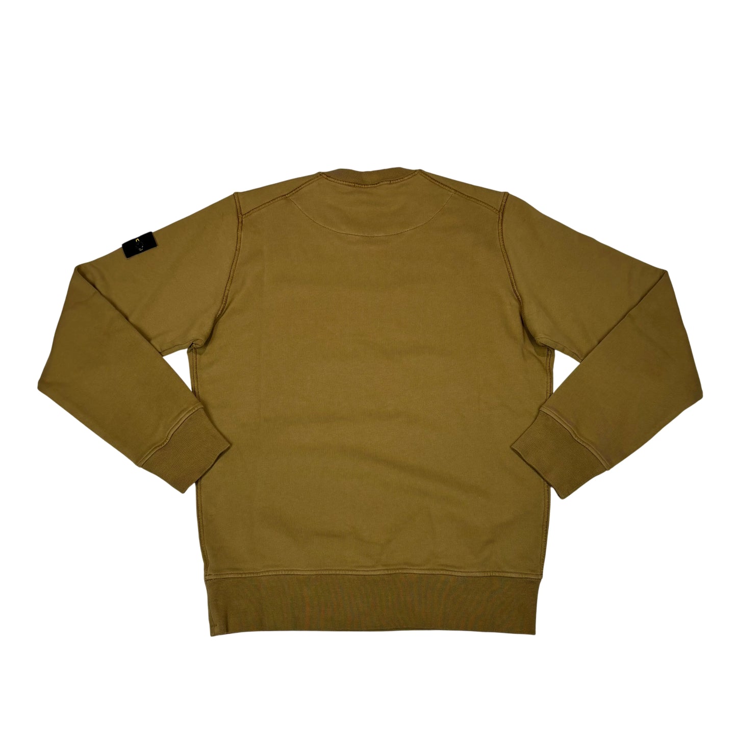 Stone Island Brown Compass Patch Crewneck Jumper