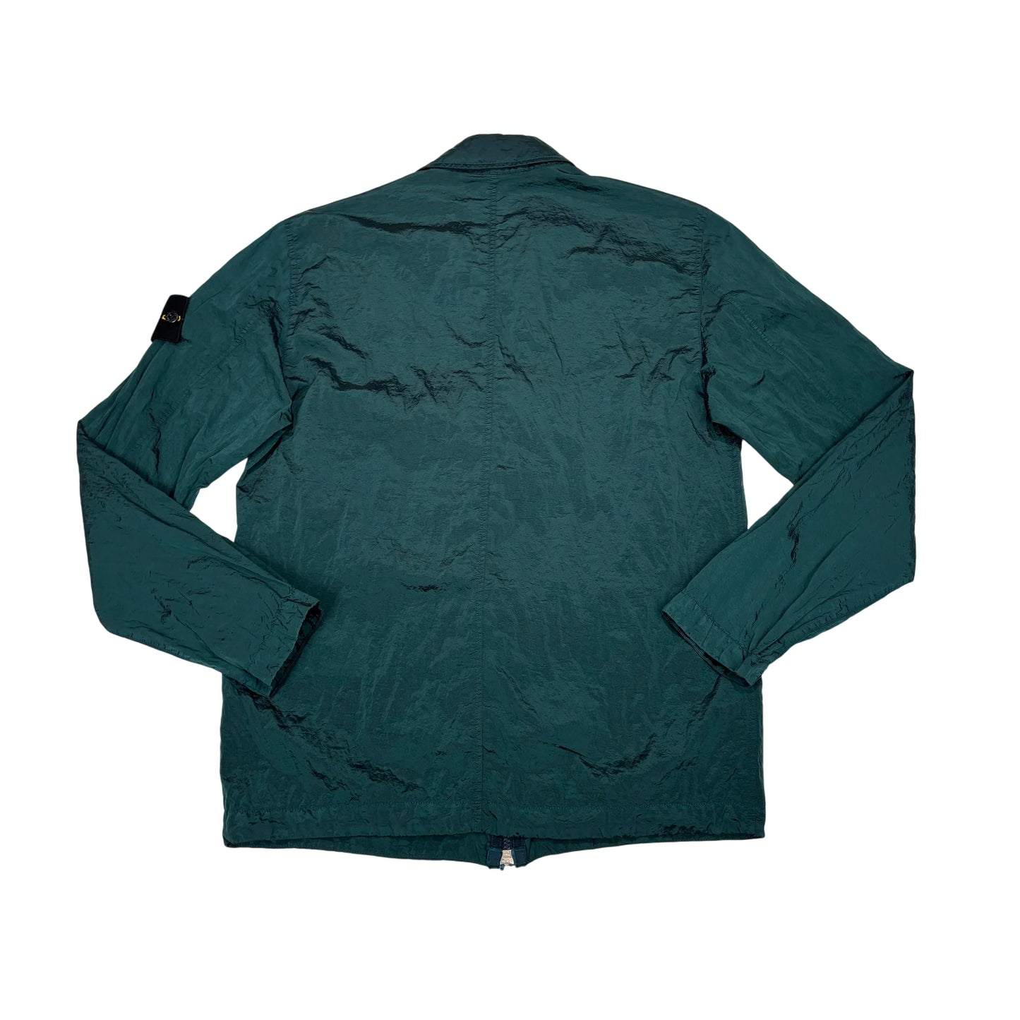 Stone Island Green Zip-up Nylon Metal Jacket Jacket