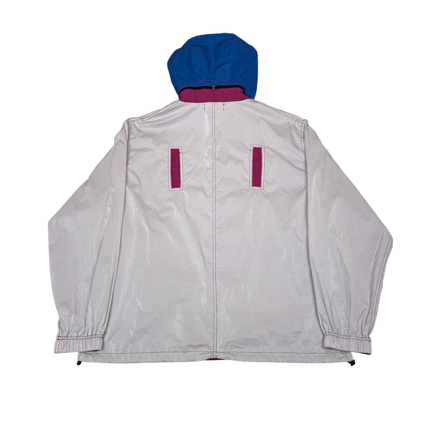 Stone Island Rip Stop Prismatico Marina Logo Spell Out Jacket