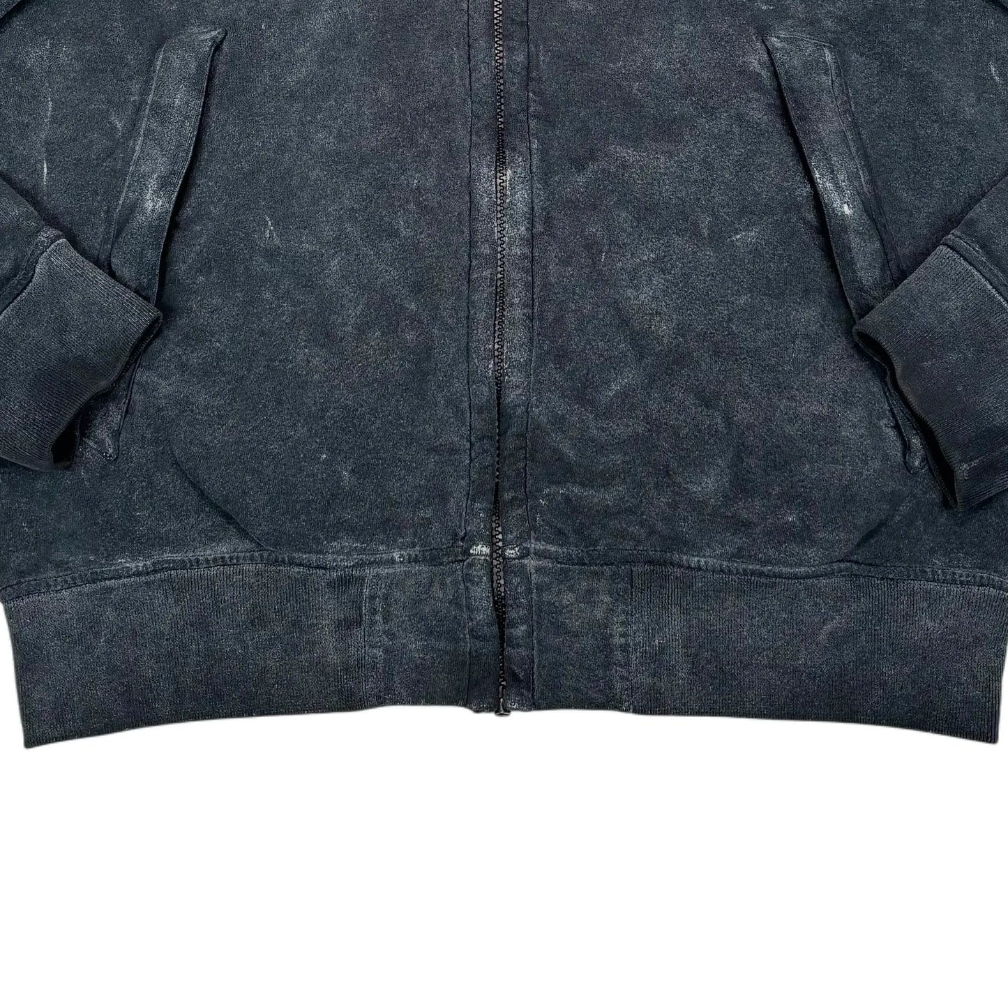 Stone Island Black Frost Badge with Hidden Hood Jacket