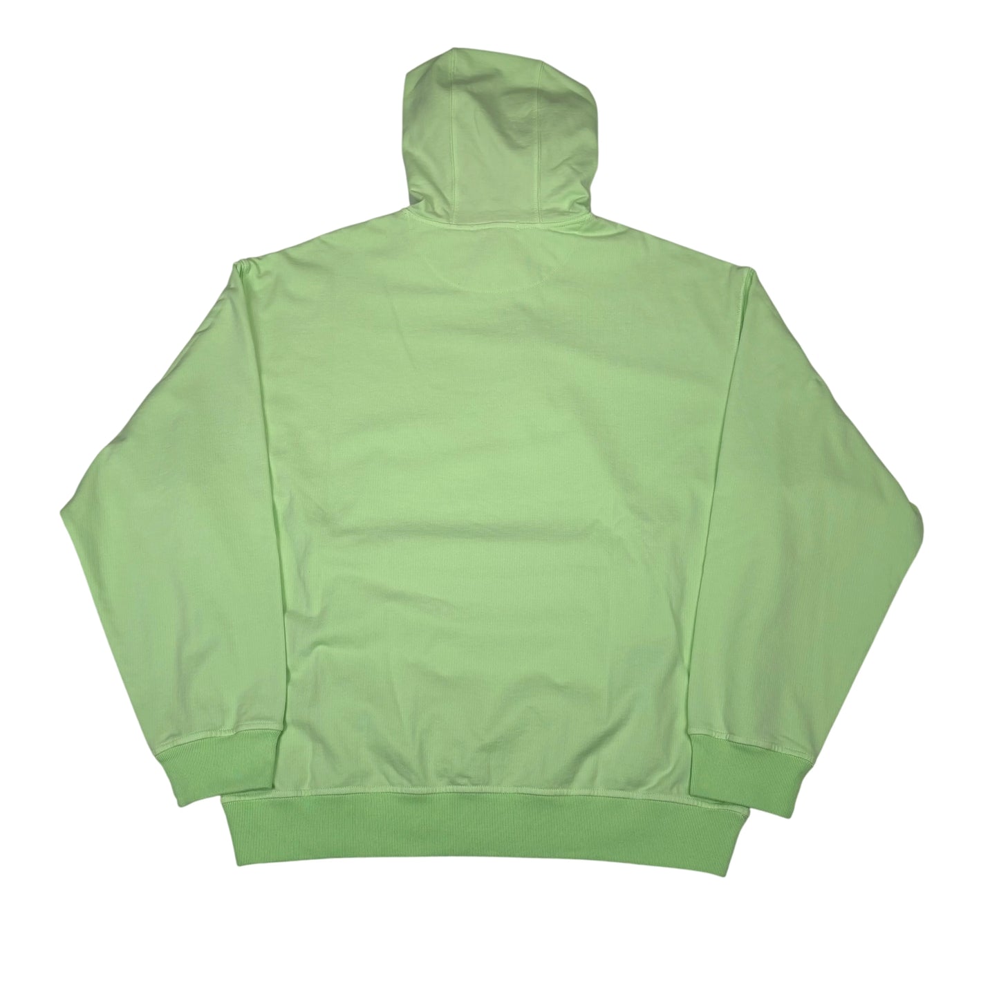 Stone Island Green Marina Logo Spell Out Hoodie