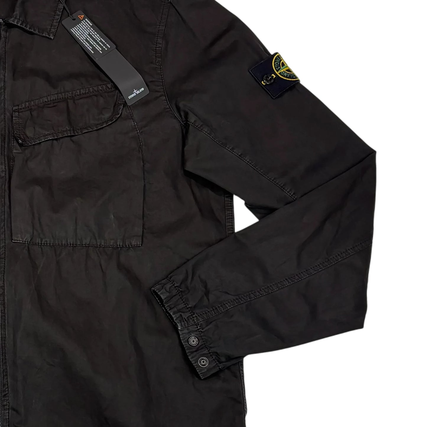 Stone Island Black Overshirt/jacket