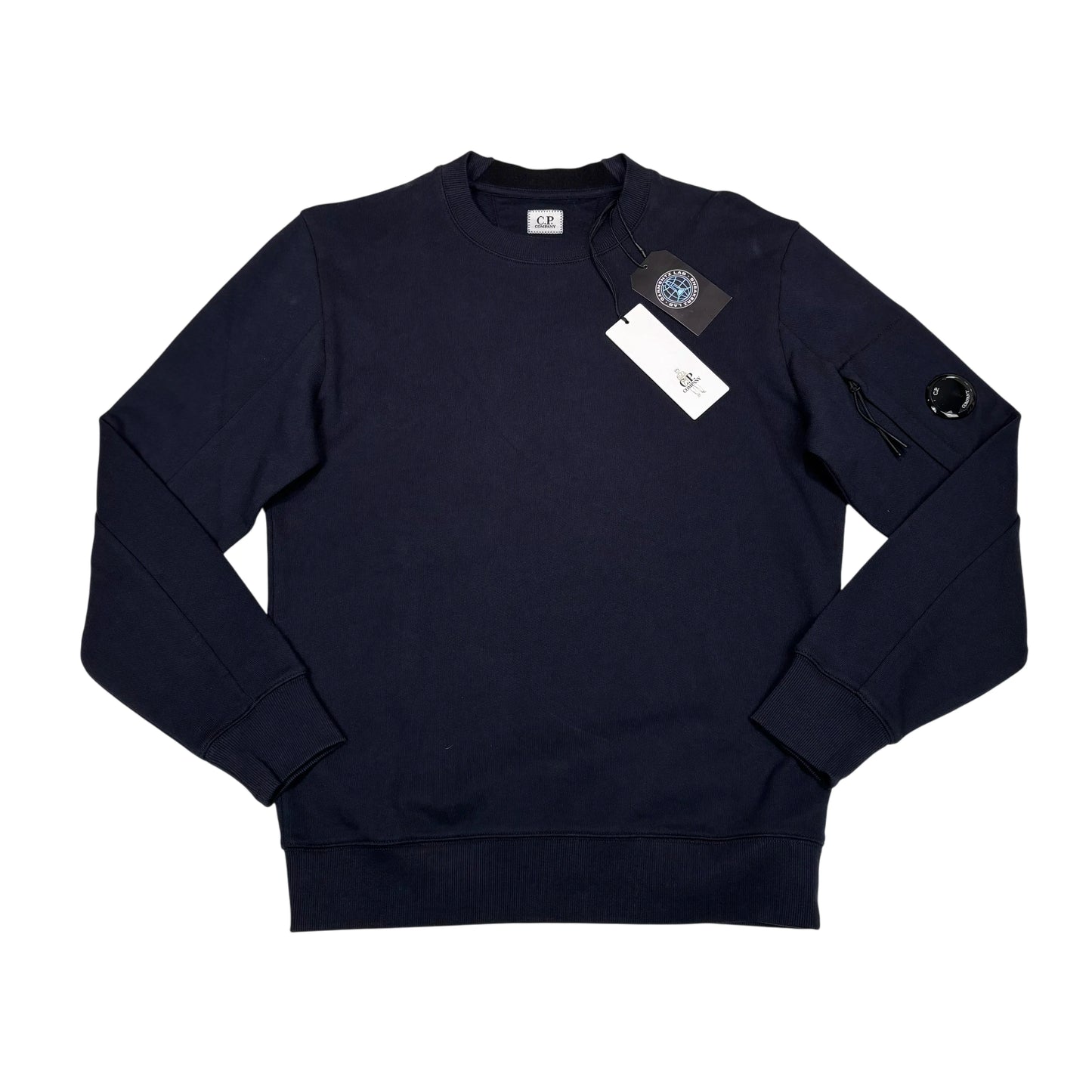 C.p. Company Navy Sweatshirt