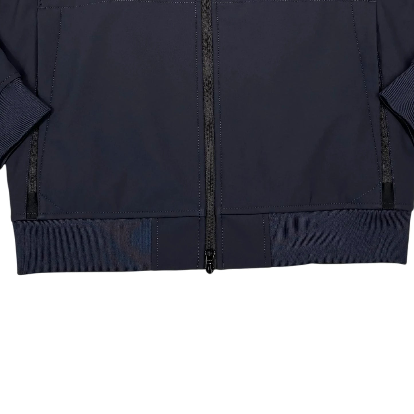 Stone Island Navy Soft Shell E.Dye Hooded Jacket