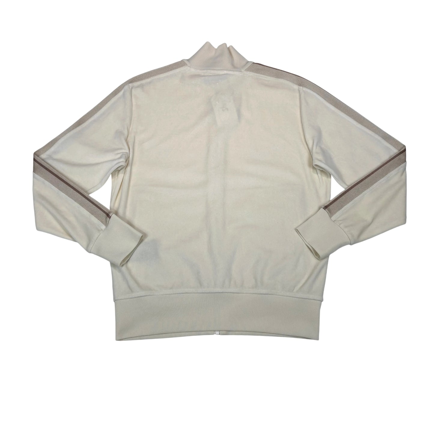 Palm Angels White Fleece Material Jacket