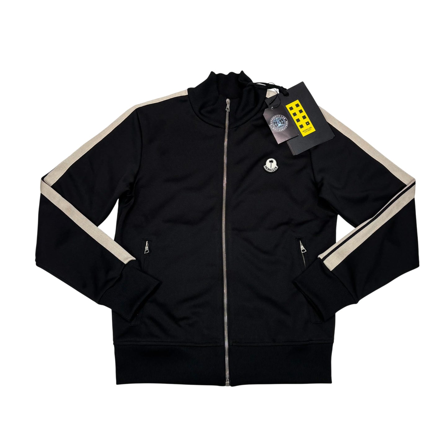 Palm Angels x Moncler Black Track Jacket