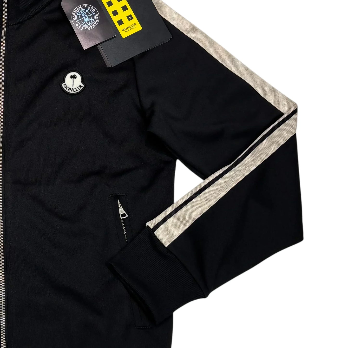 Palm Angels x Moncler Black Track Jacket