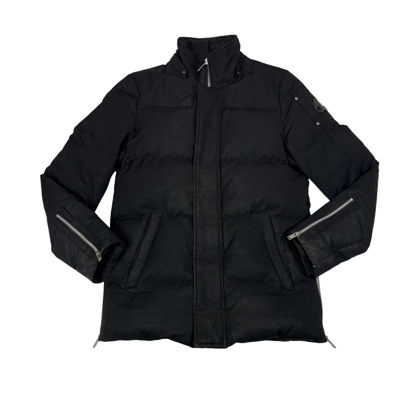 Moose Knuckles Black Puffer Jacket