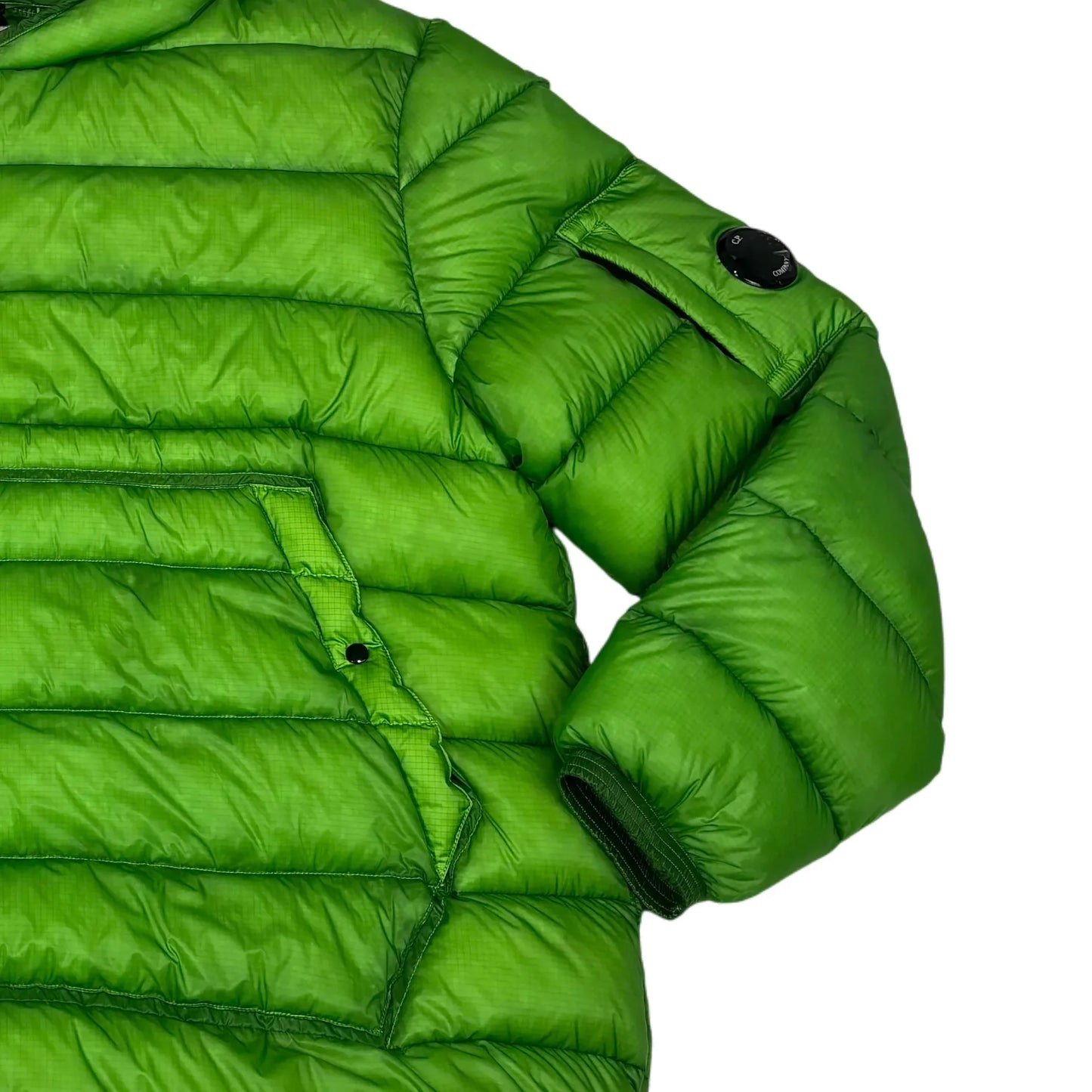 C.p. Company Green Puffer Jacket