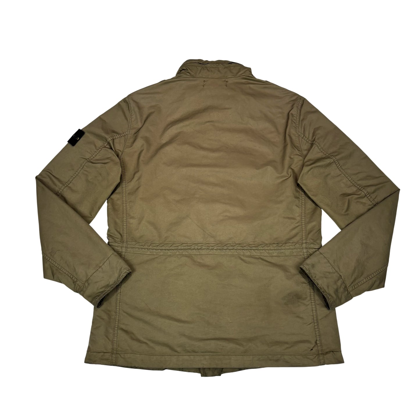 Stone Island Brown Pocket Detail Compass Patch Field Jacket