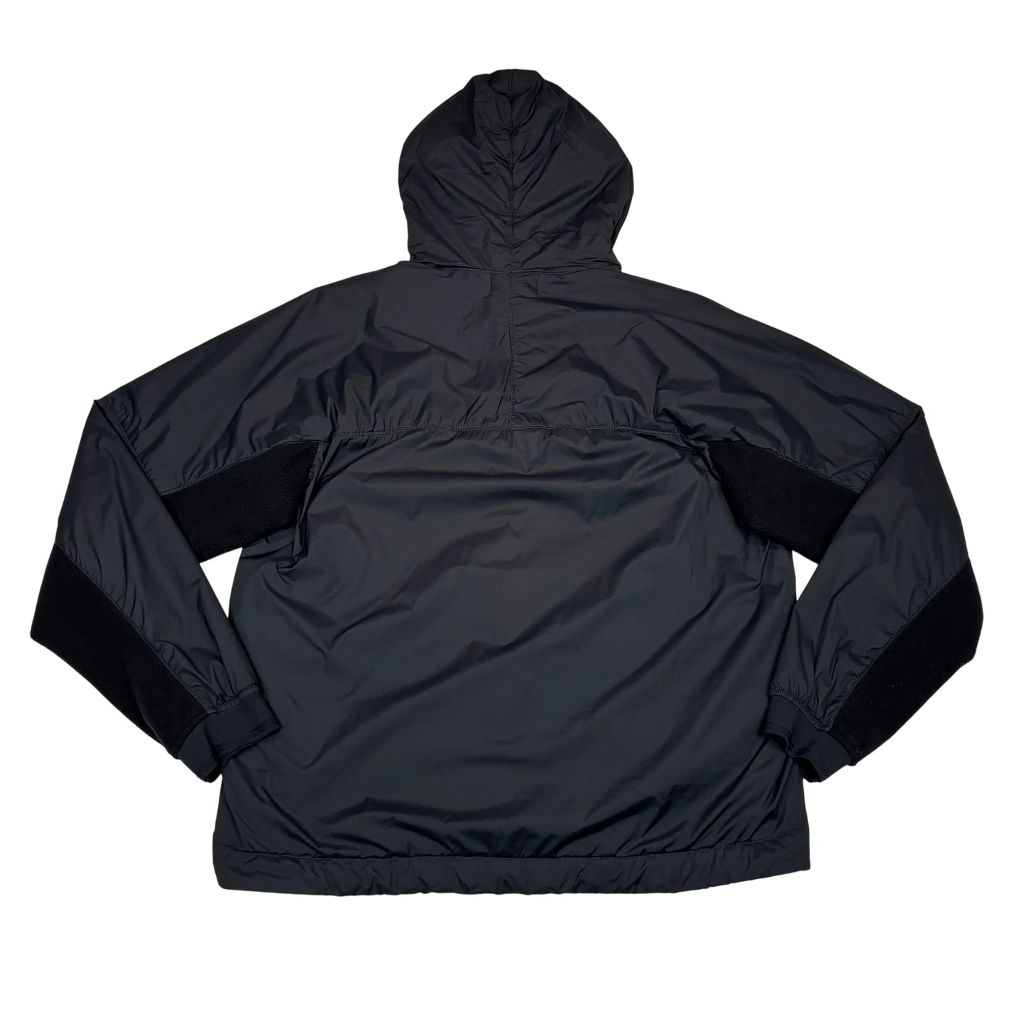 Stone Island Black Marina Logo Skin Touch Nylon-TC S.I. Stellina Hooded Jacket