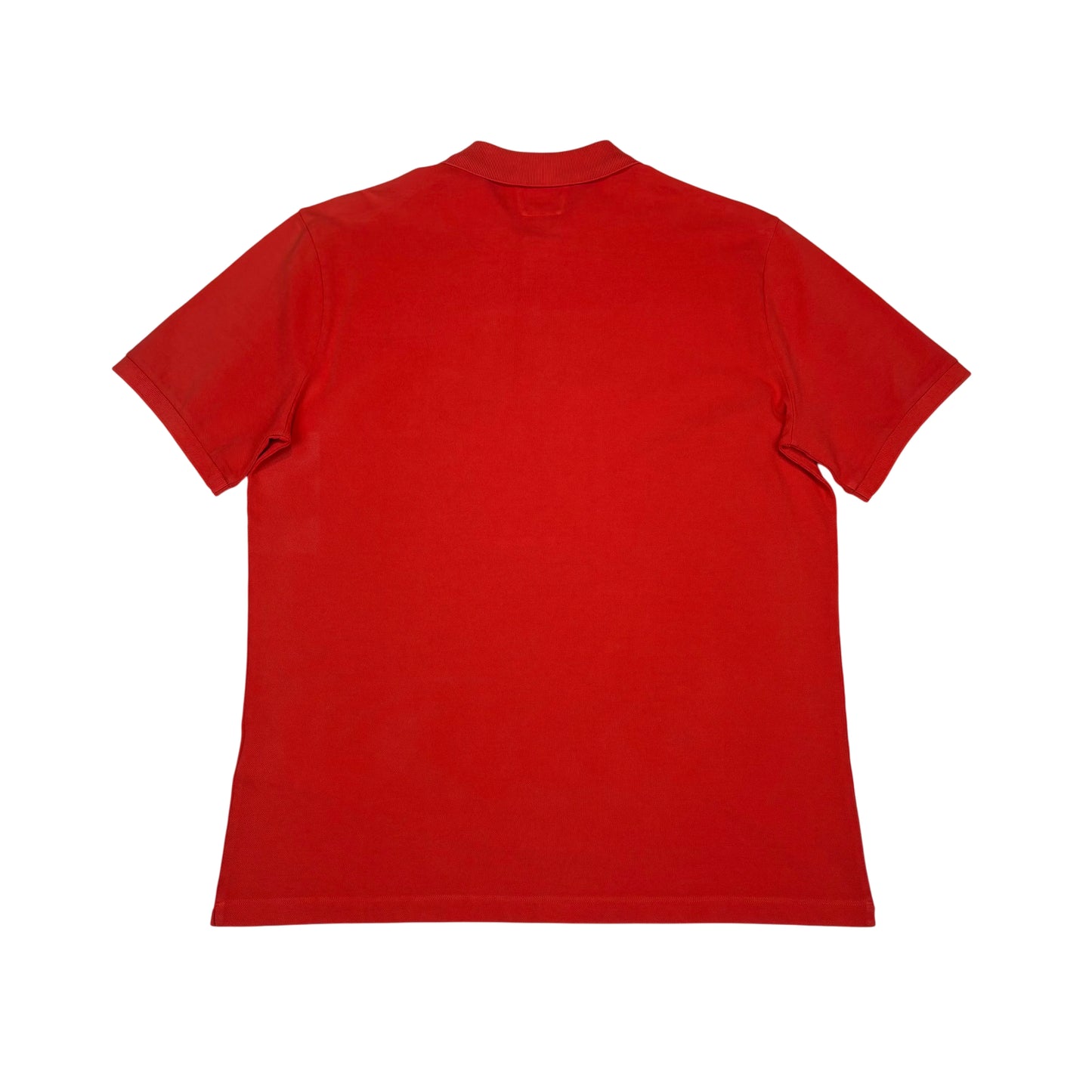 C.p. Company Red Box Logo Polo Shirt
