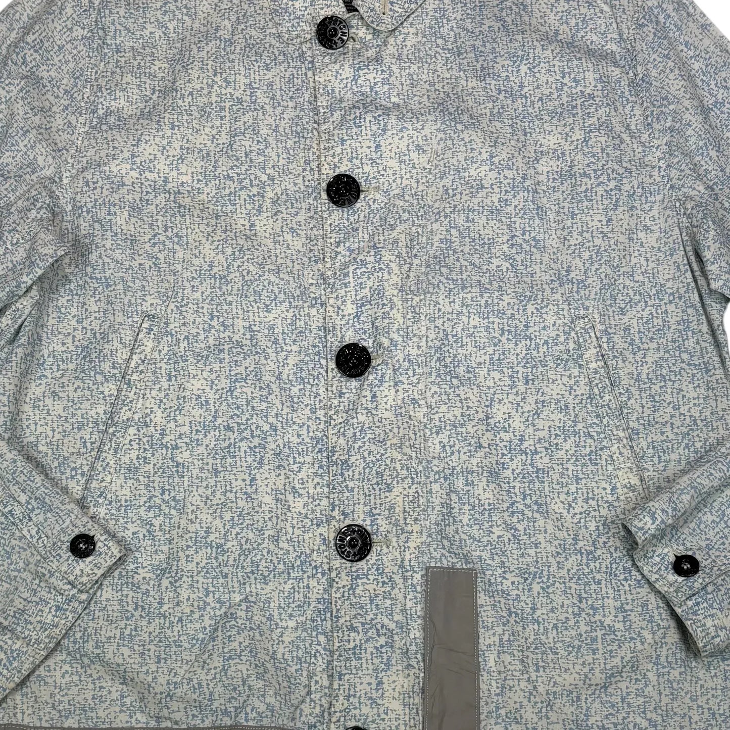 Stone Island White Night Vision Jacket Special Process Jacket