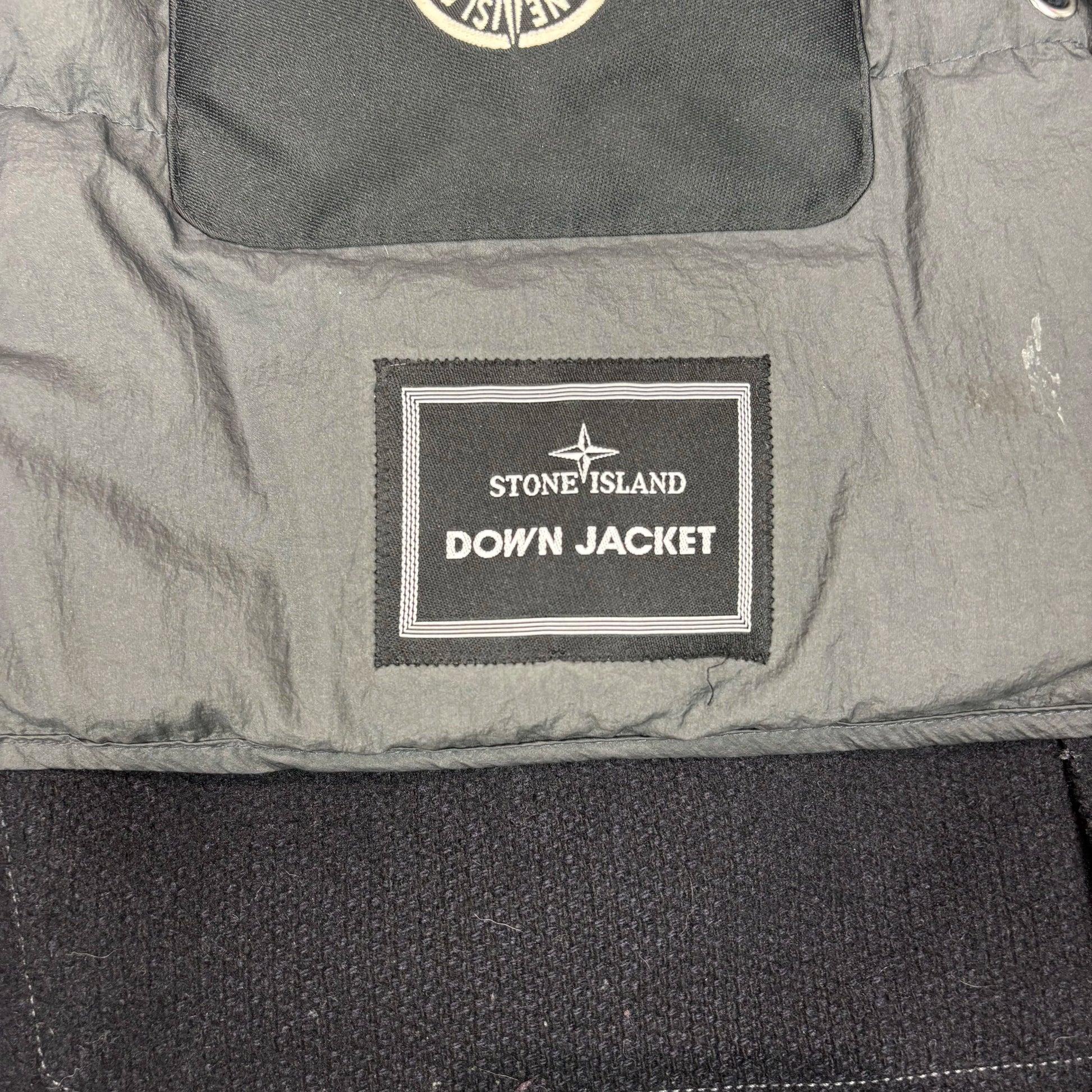 Stone Island Black Water Repellant Supima Parka Jacket