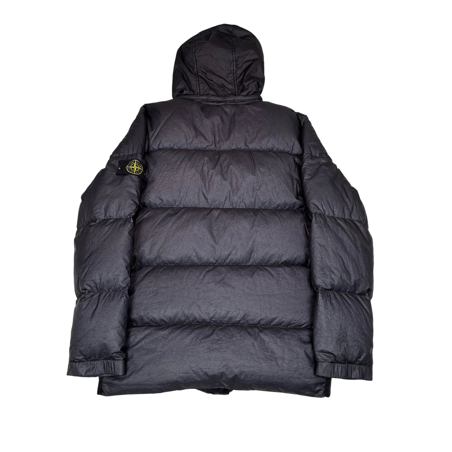 Stone Island Navy Blue Goose Down Puffer Jacket