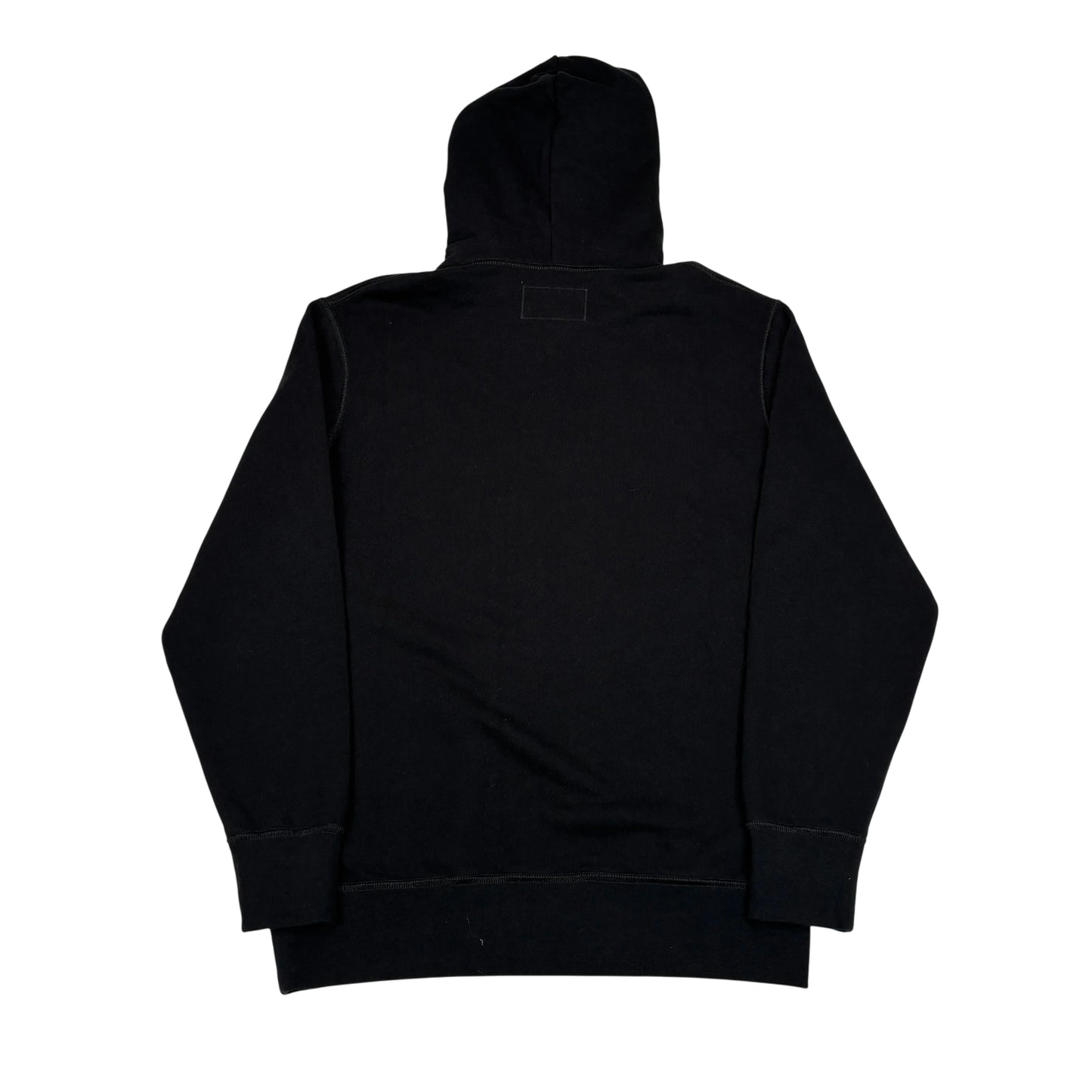 Barbour X Cp Company Printed Logo Black Hoodie