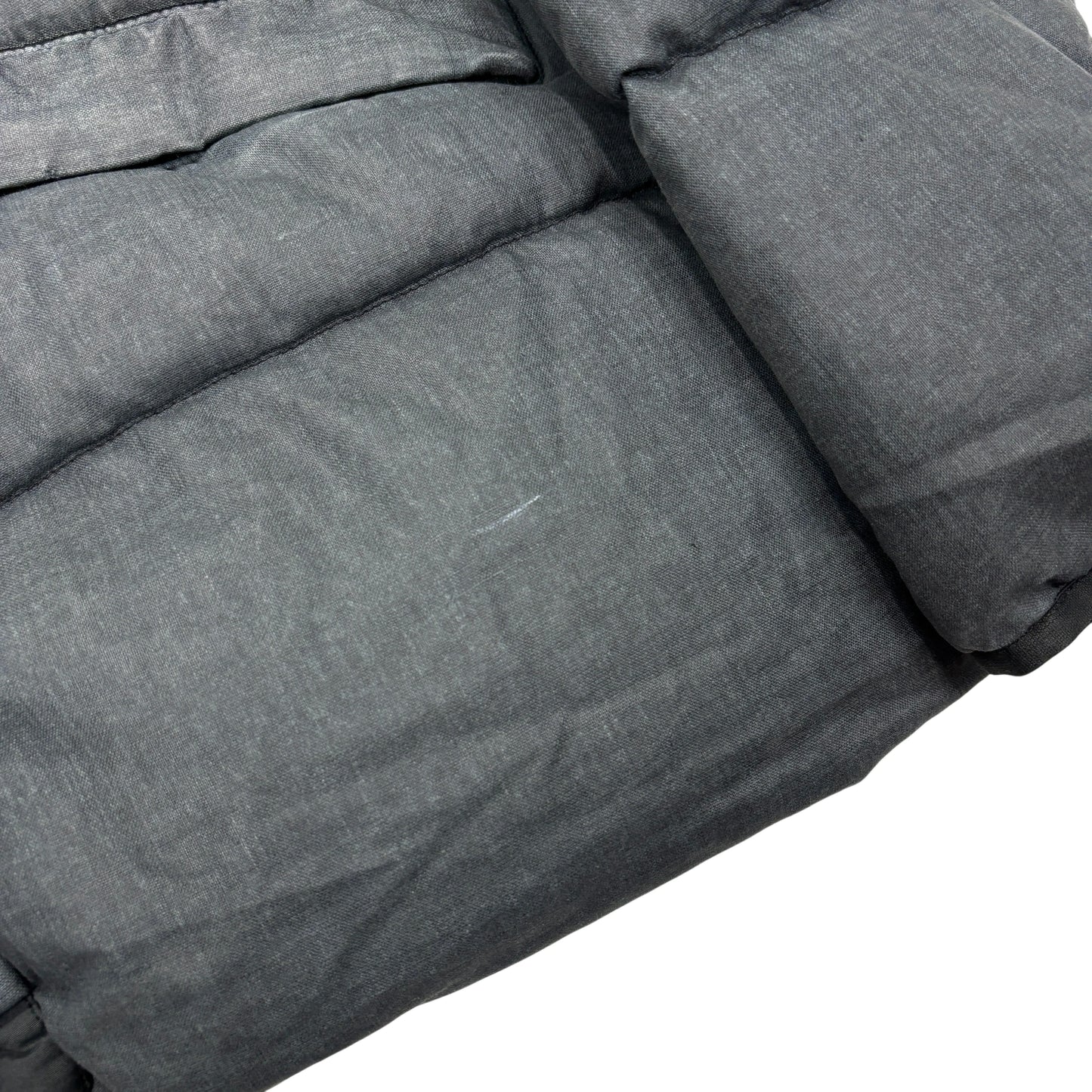Stone Island Gray Lino Resinato Down-TC Puffer Jacket