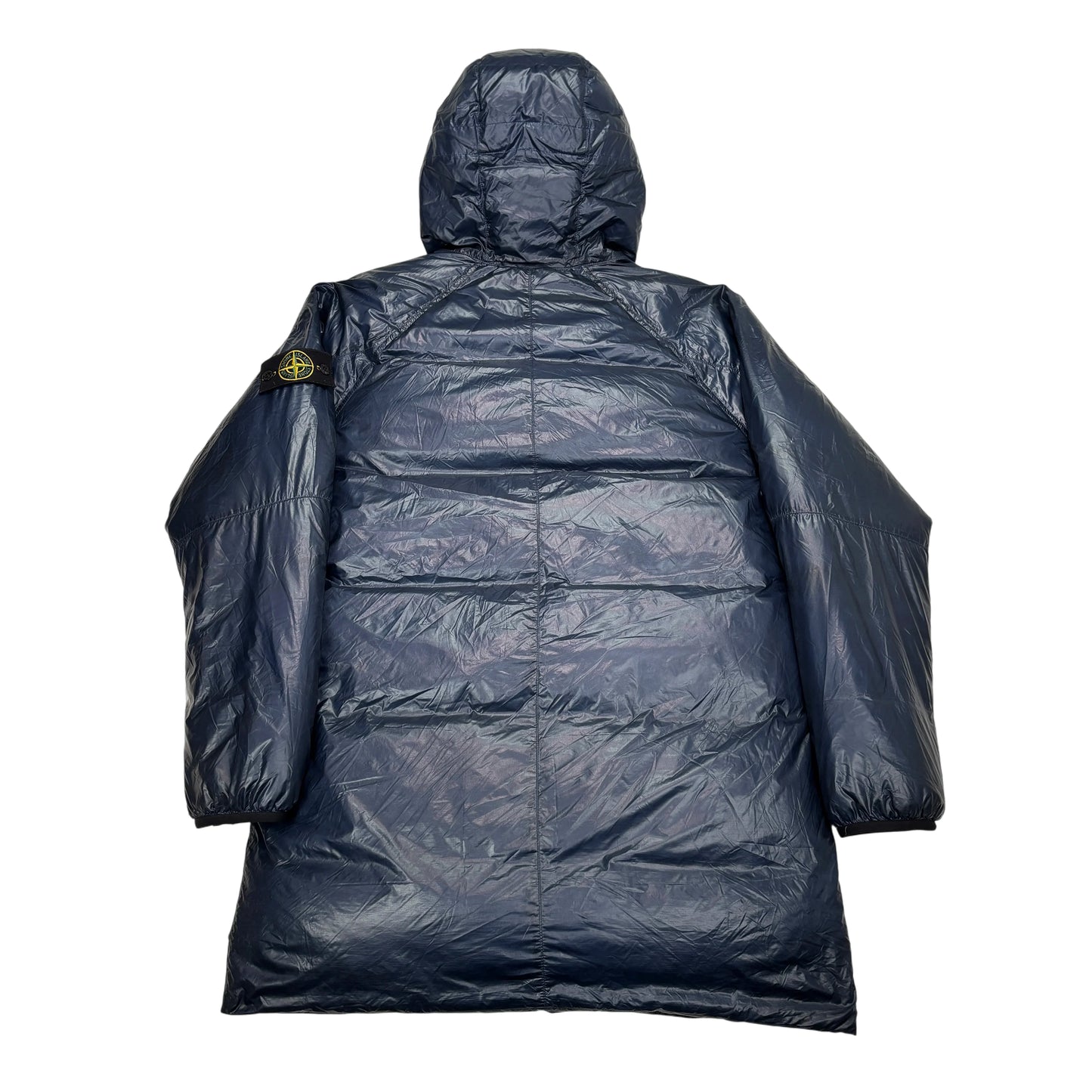 Stone Island Blue Pertex Quantum Y Down Parka Jacket