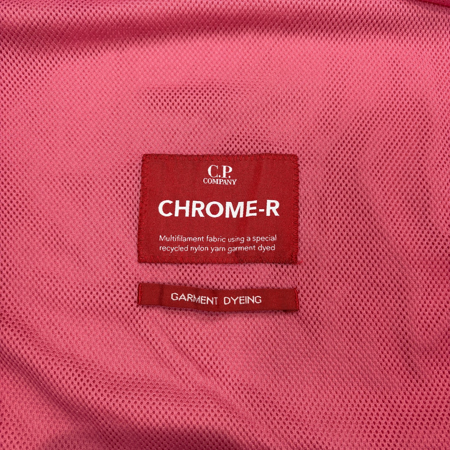 C.p. Company Pink Single Goggle Chrome-R Overshirt Jacket
