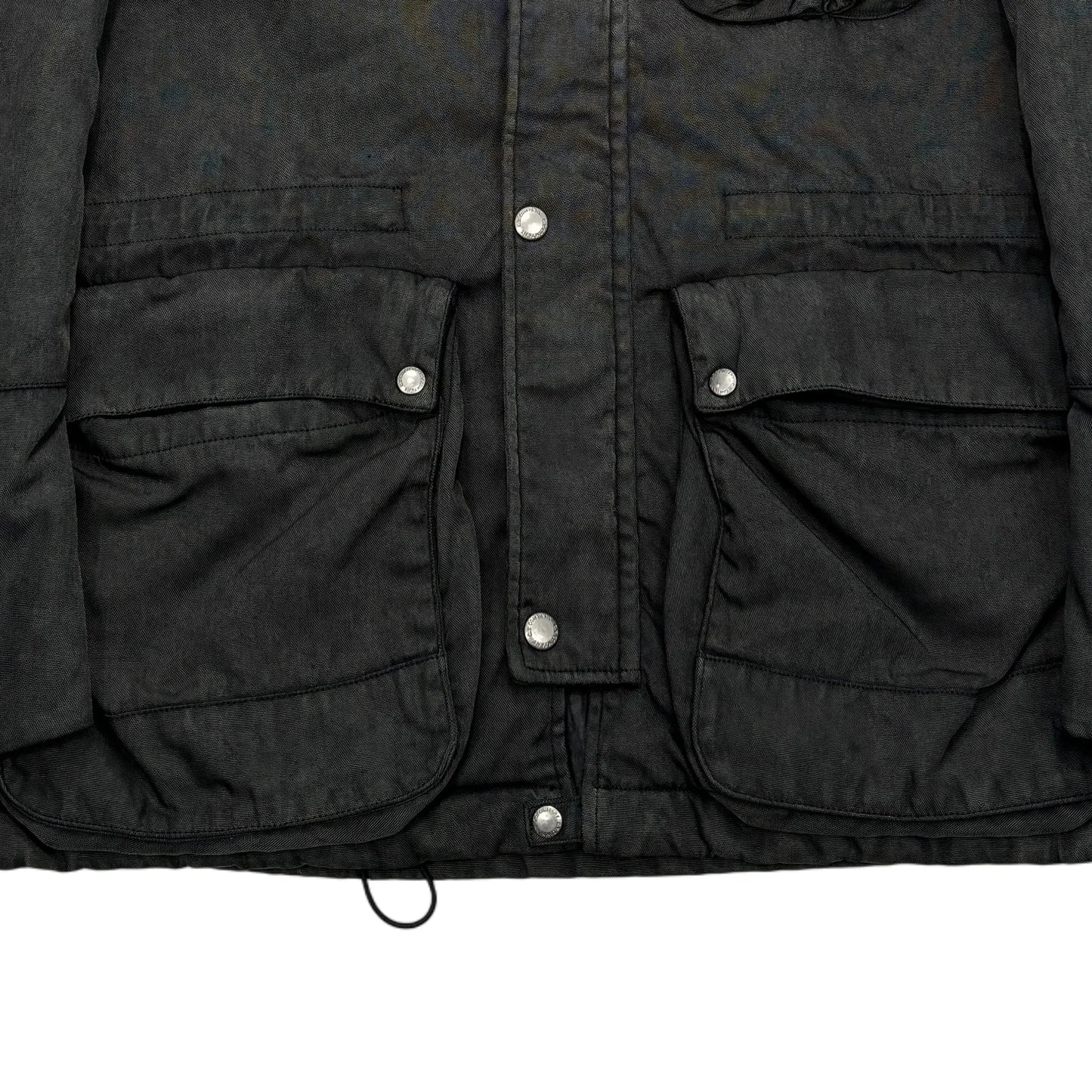 Cp Company Grey Double Goggle Frosted Jacket