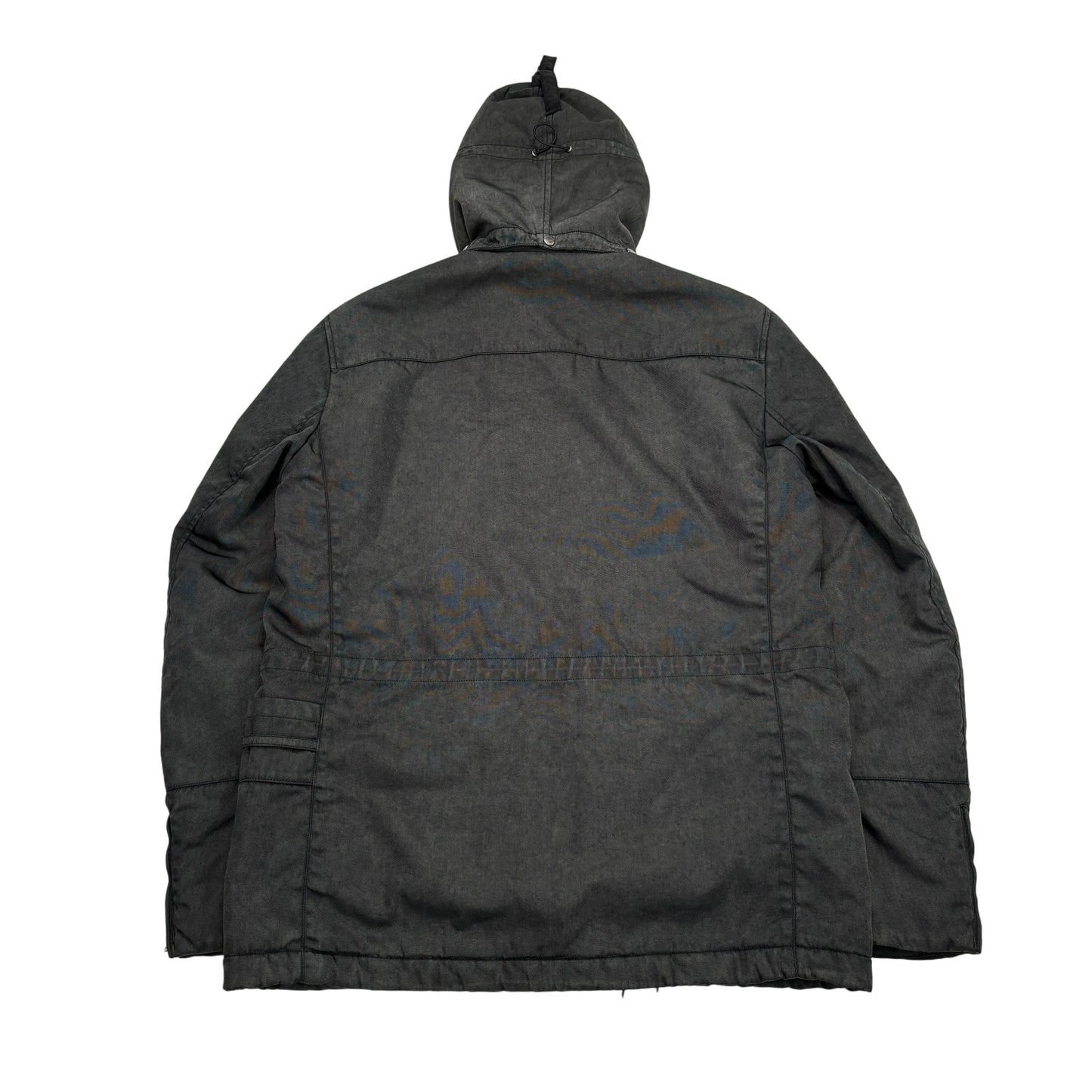Cp Company Grey Double Goggle Frosted Jacket