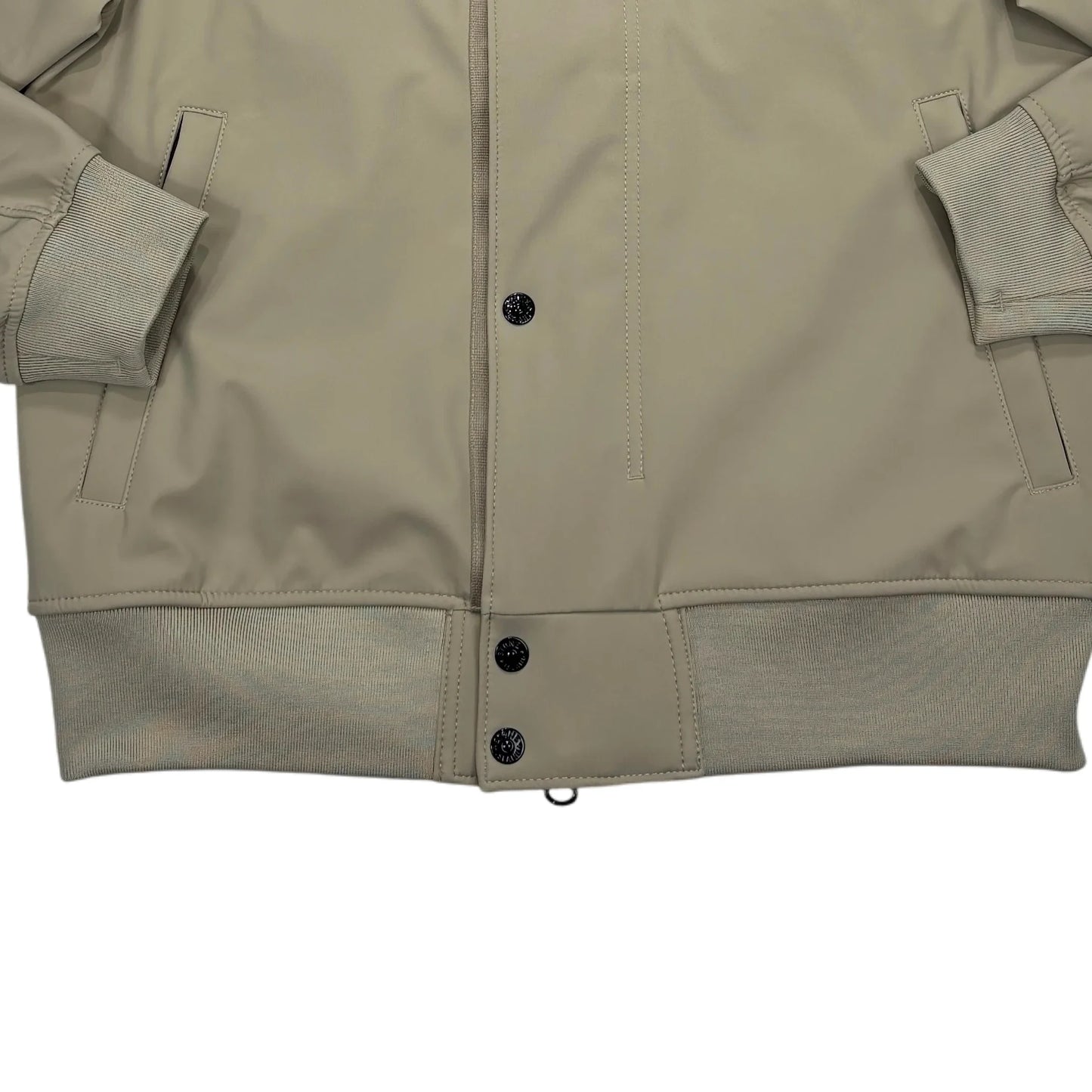 Stone Island Beige Light Soft Shell-R Hooded Jacket
