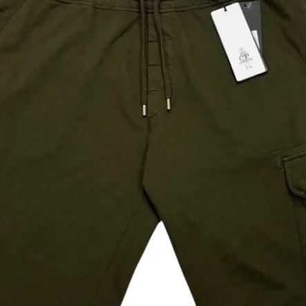 CP Company Green Single Goggle Shorts