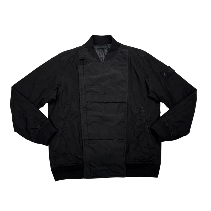 Stone Island Black Ghost Piece Bomber Jacket – THE GARMENTZ LAB