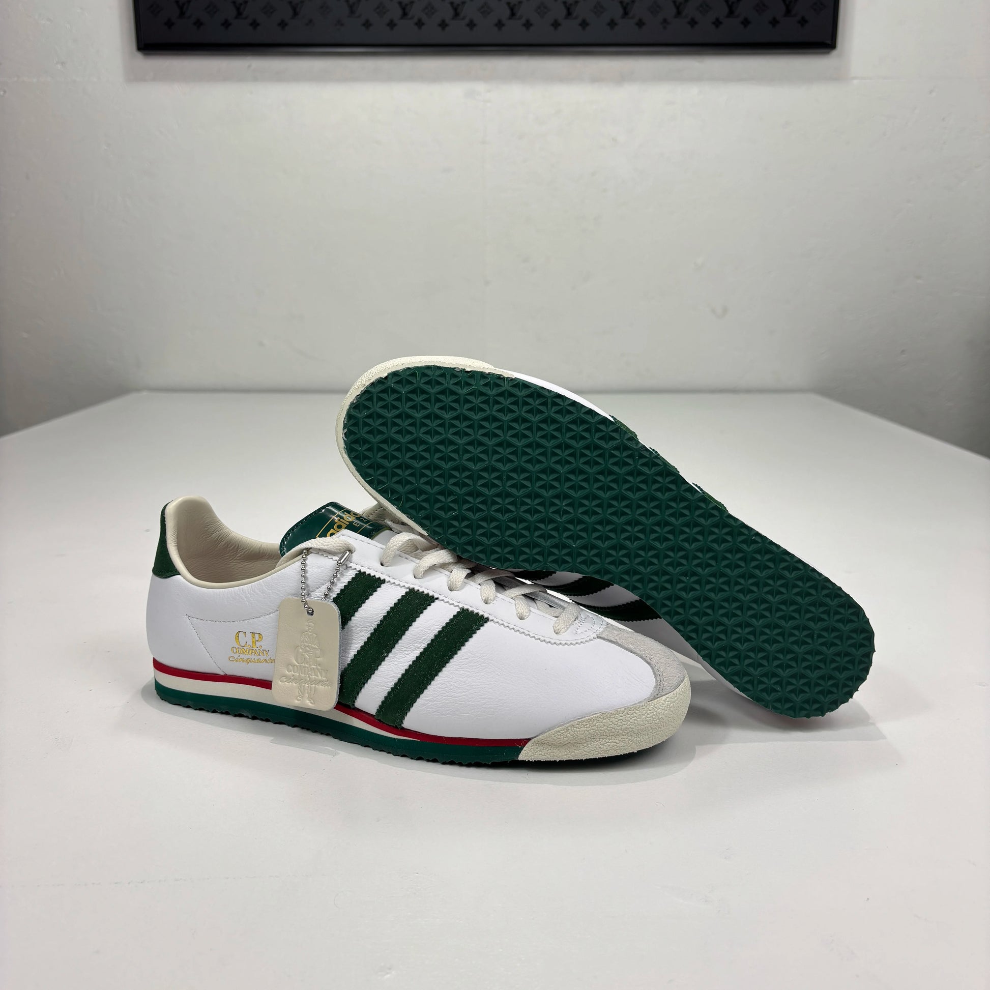 Cp Company x Adidas White Italia Spezial Trainers