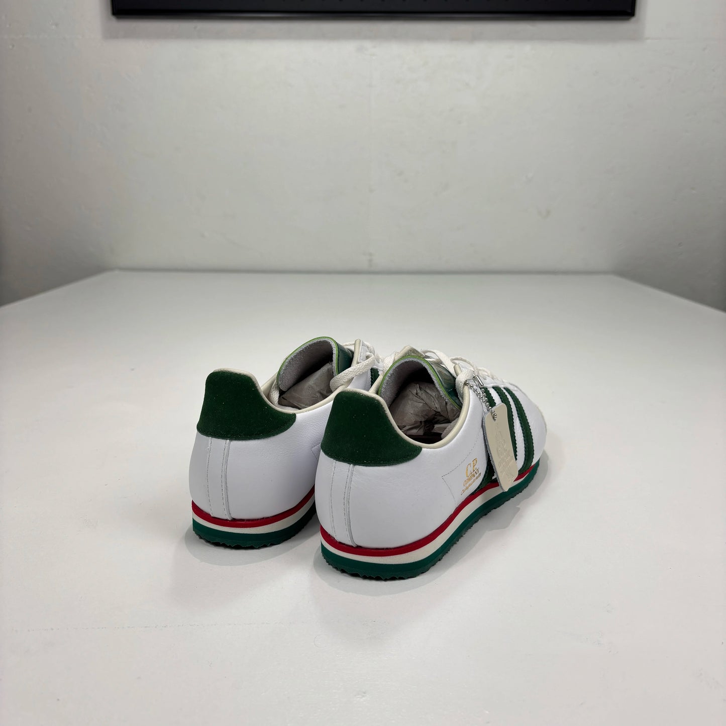Cp Company x Adidas White Italia Spezial Trainers