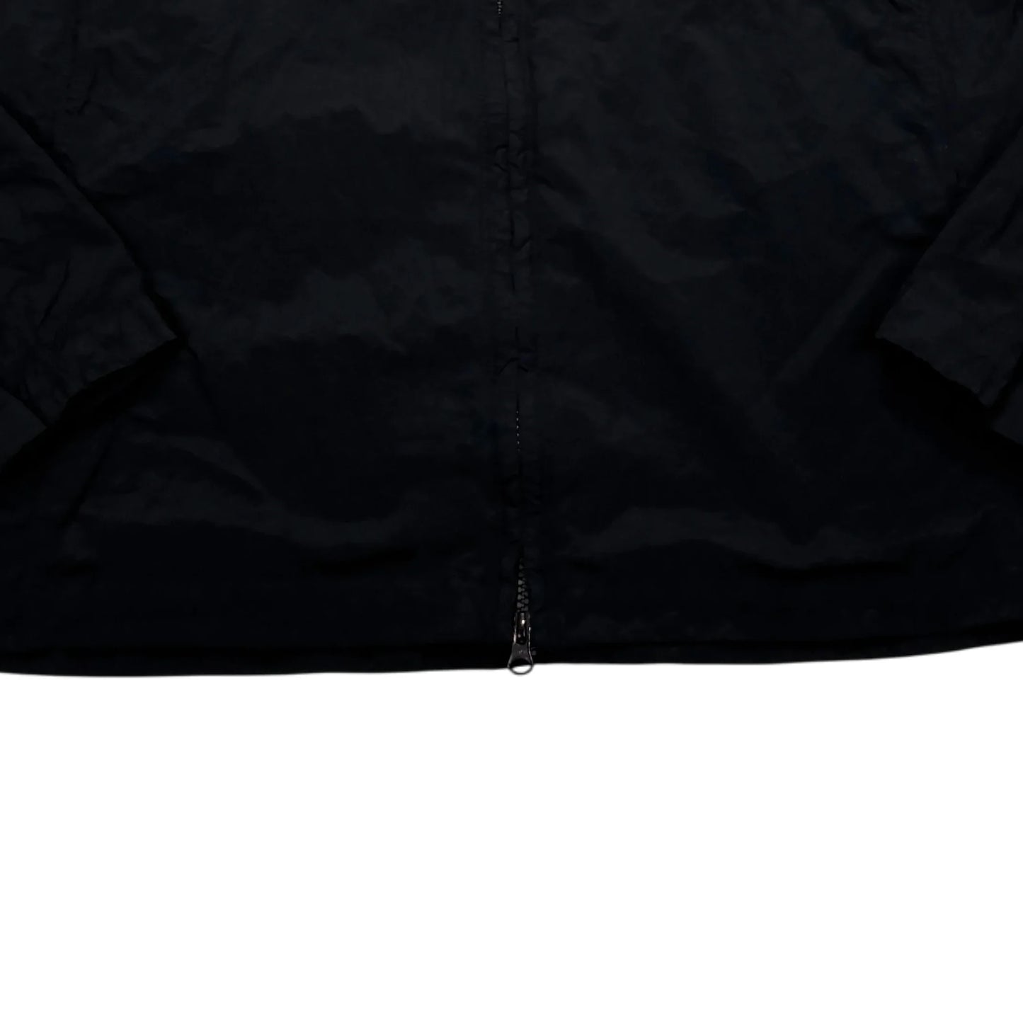 Stone Island Black Nylon Metal Compass-Patch Overshirt Jacket