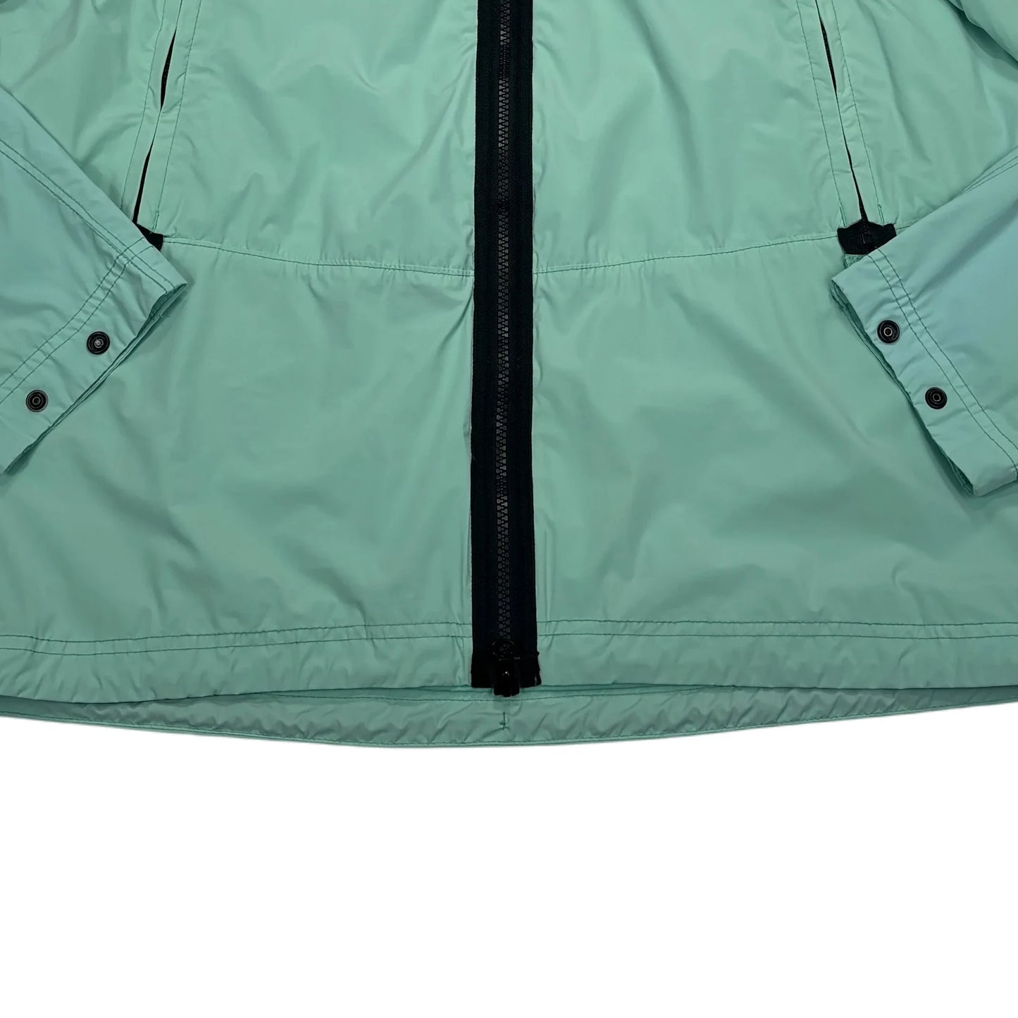 <p>Stone Island Green Skin Touch Nylon TC Hooded Jacket</p>