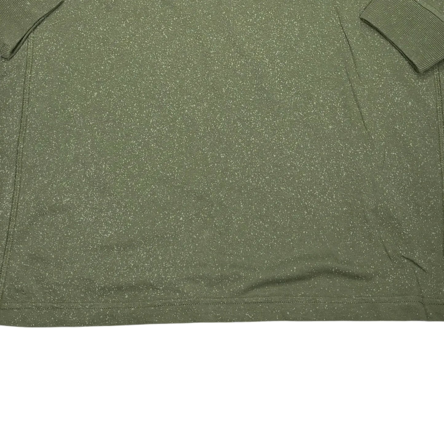 Stone Island Green Reverse Logo Graphic Jumper