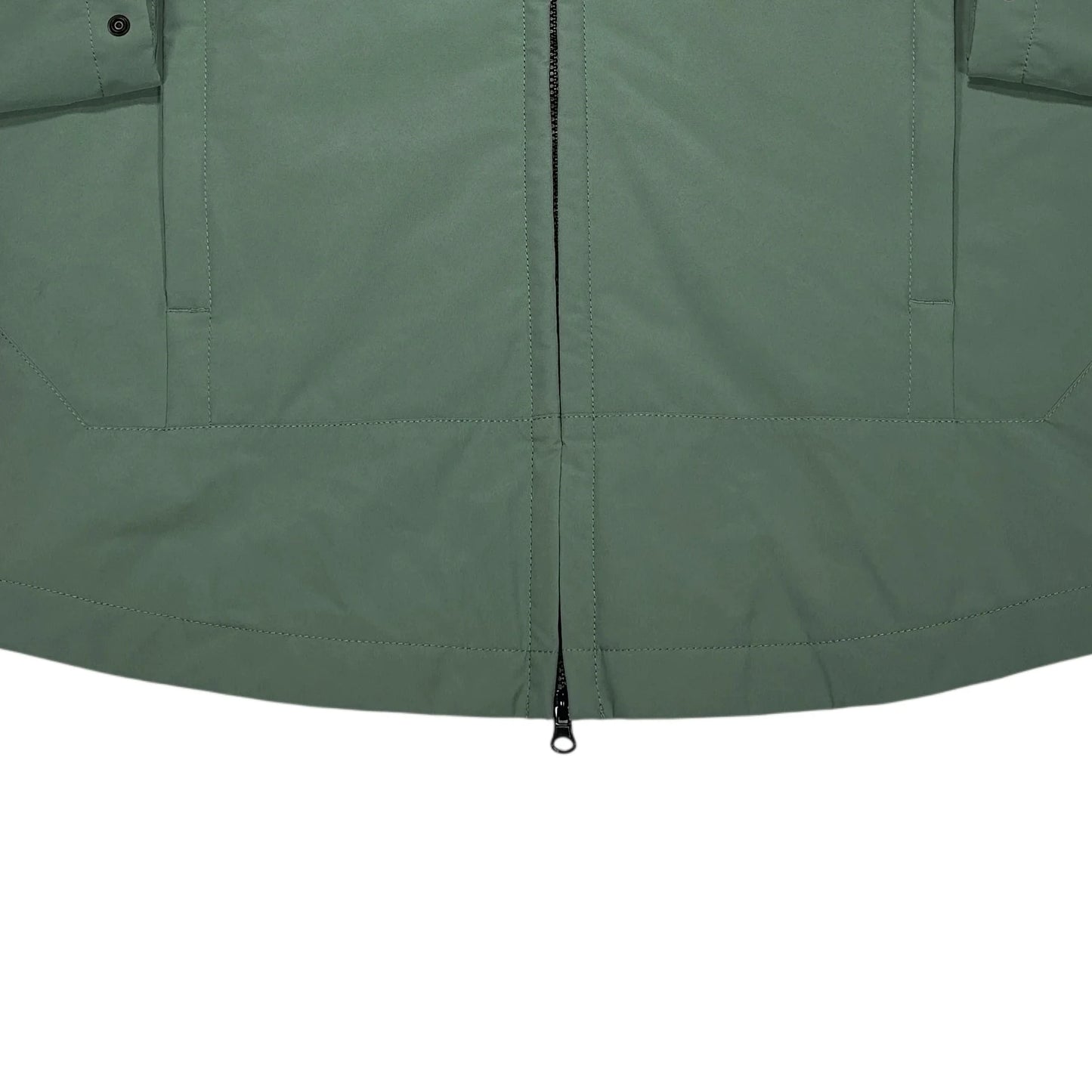 Stone Island Green Hooded Soft Shell-R e.dye Technology with Primaloft Insulation Jacket