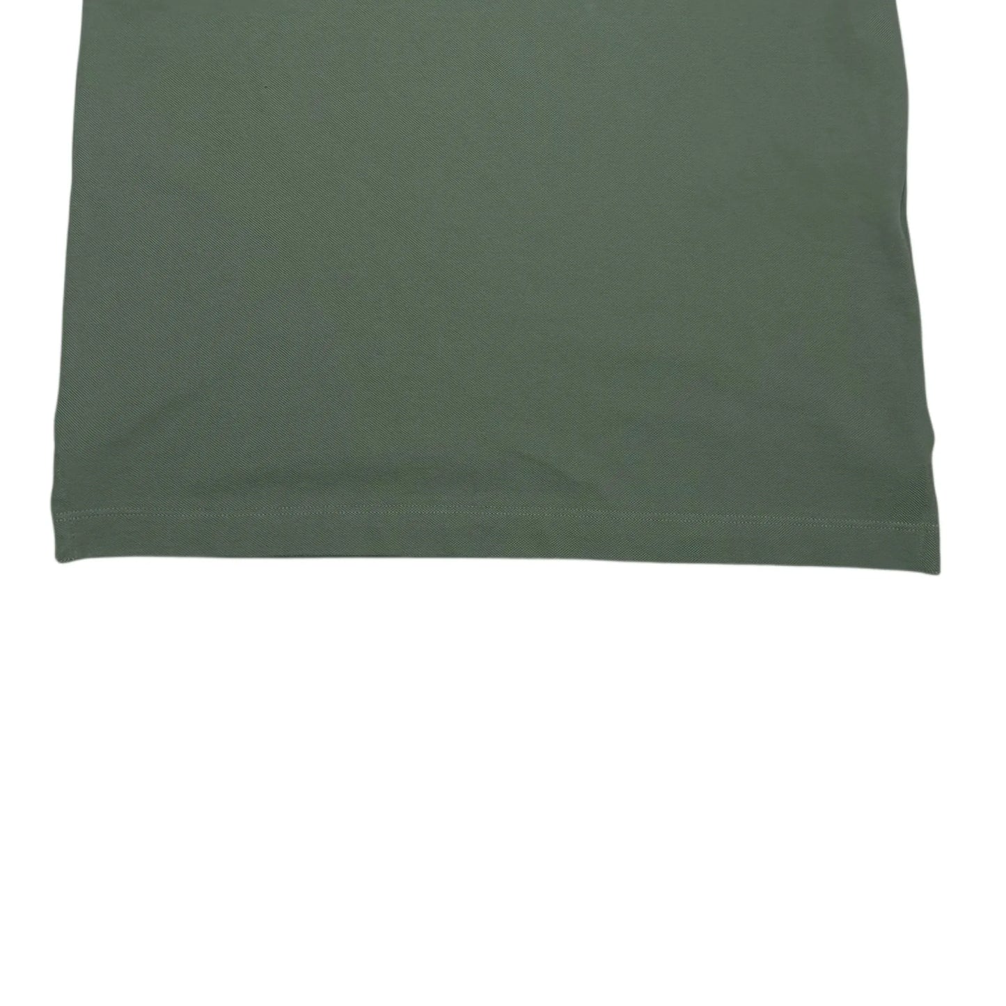 Stone Island Green Patch Logo with Stripes Polo Shirt