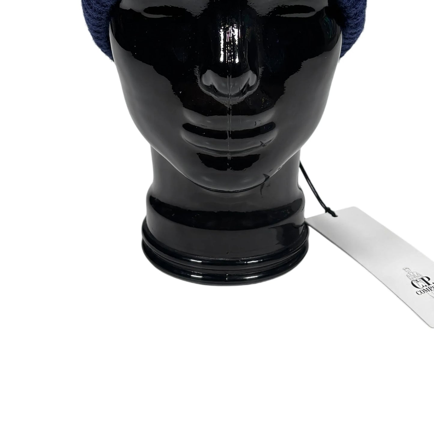 CP Company Navy Single Goggle Blue Beanie Hat