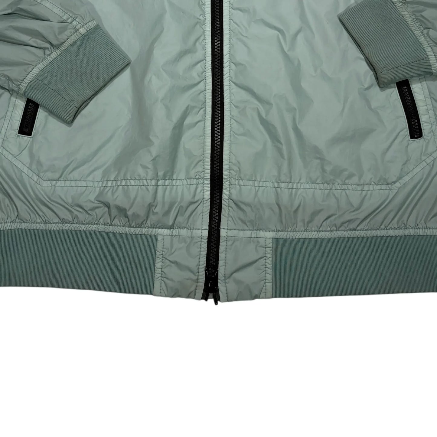 Stone Island Green Garment Dyed Crinkle Reps-NY Jacket