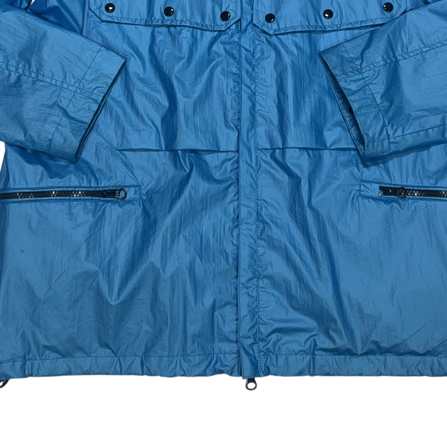 Cp Company Full Face Zip Blue Jacket