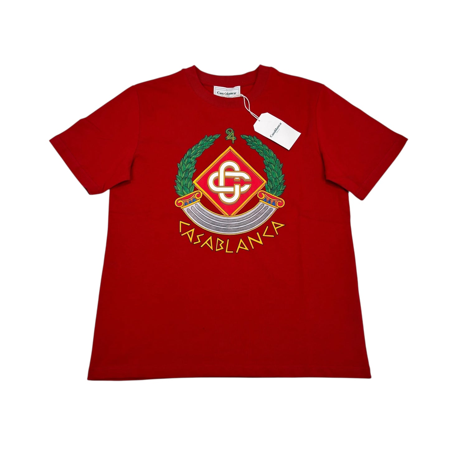Casa Blanca Red Casa Crest Printed Tshirt